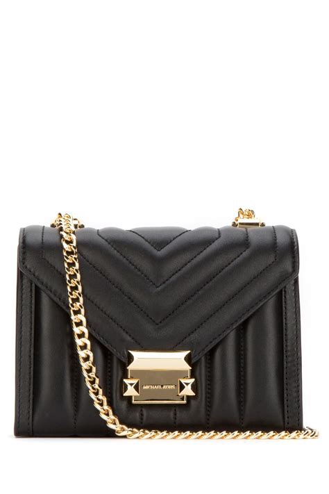 michael kors whitney small quilted leather convertible shoulder bag|michael kors whitney crossbody bag.